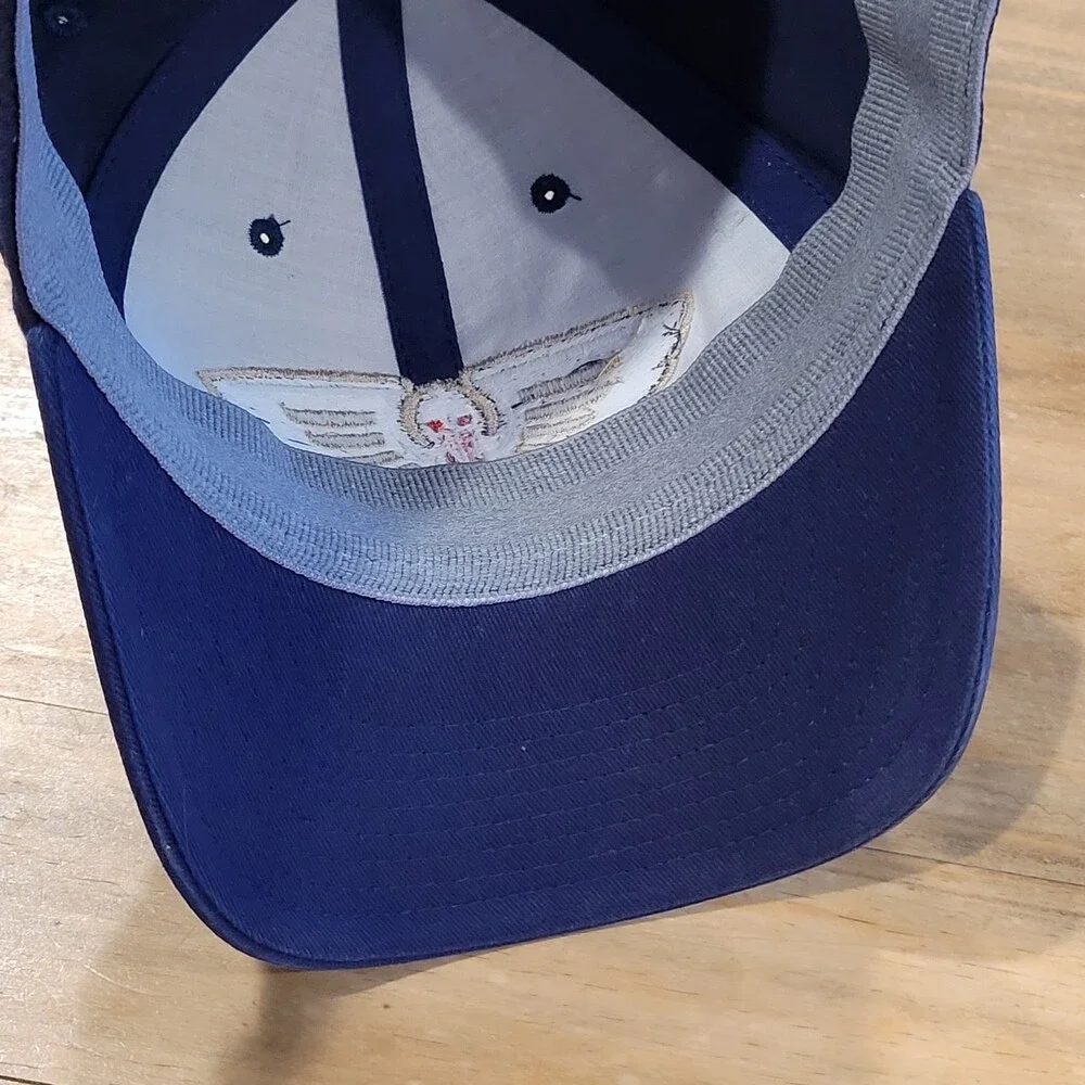New Orleans Pelicans Hat Cap Adidas One Flex Stretch Blue NBA